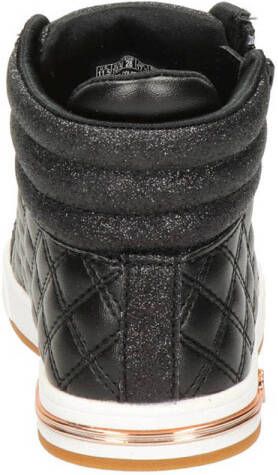 Skechers Quilted Squad sneakers zwart