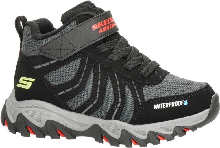 Skechers Rugged Ranger chunky sneakers zwart rood