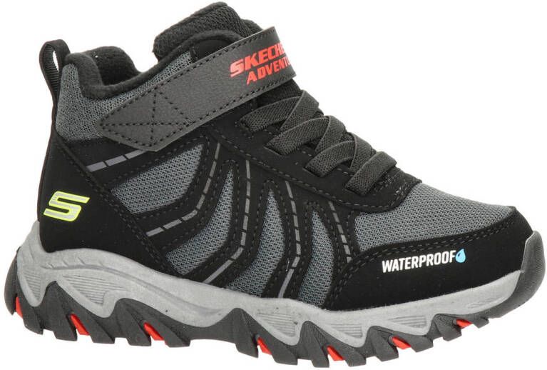 Skechers Rugged Ranger chunky sneakers zwart rood