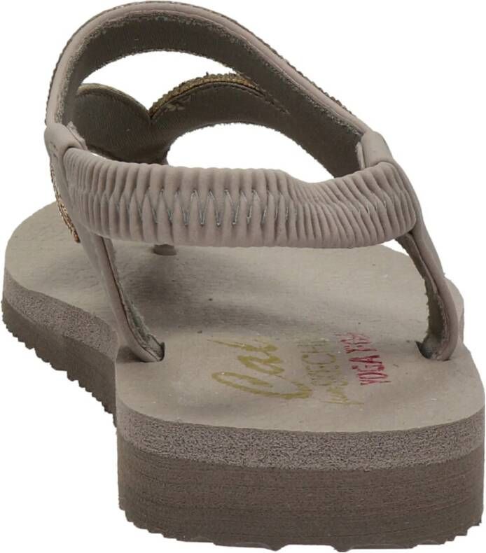Skechers sandalen taupe