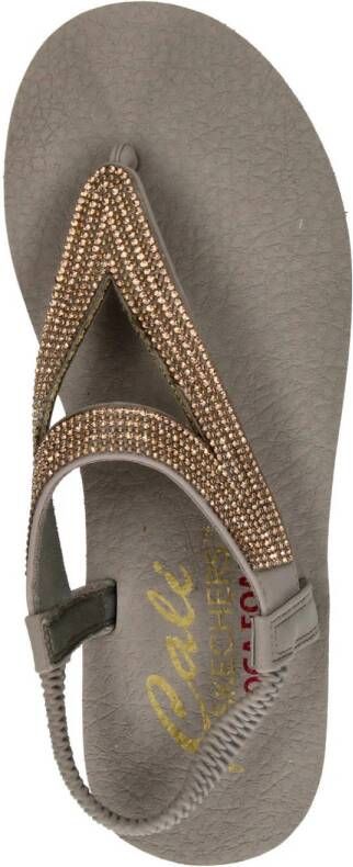 Skechers sandalen taupe