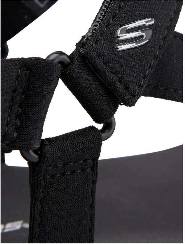 Skechers sandalen zwart