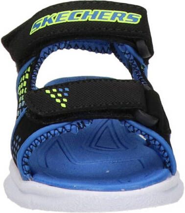 Skechers sandalen zwart blauw