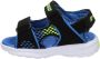 Skechers sandalen zwart blauw - Thumbnail 3