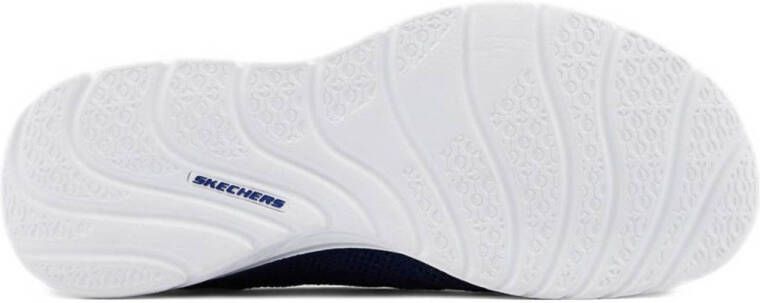 Skechers slip-on sneakers blauw