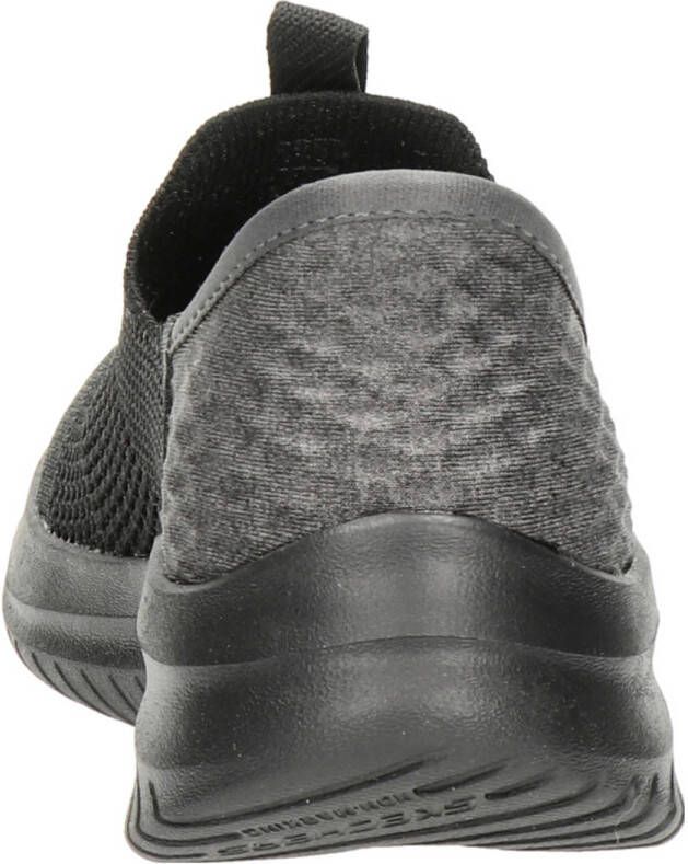 Skechers slip-on sneakers zwart