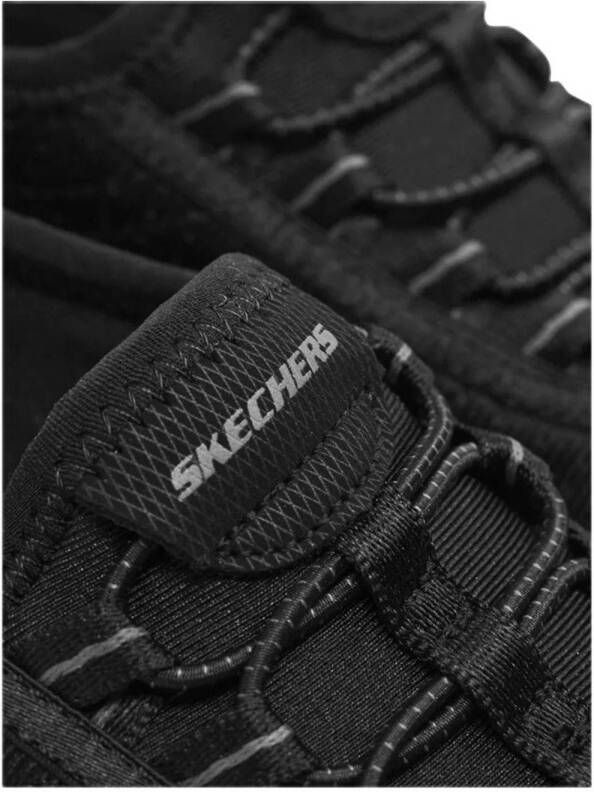 Skechers slip-on sneakers zwart