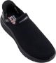 Skechers slip-on sneakers zwart - Thumbnail 2