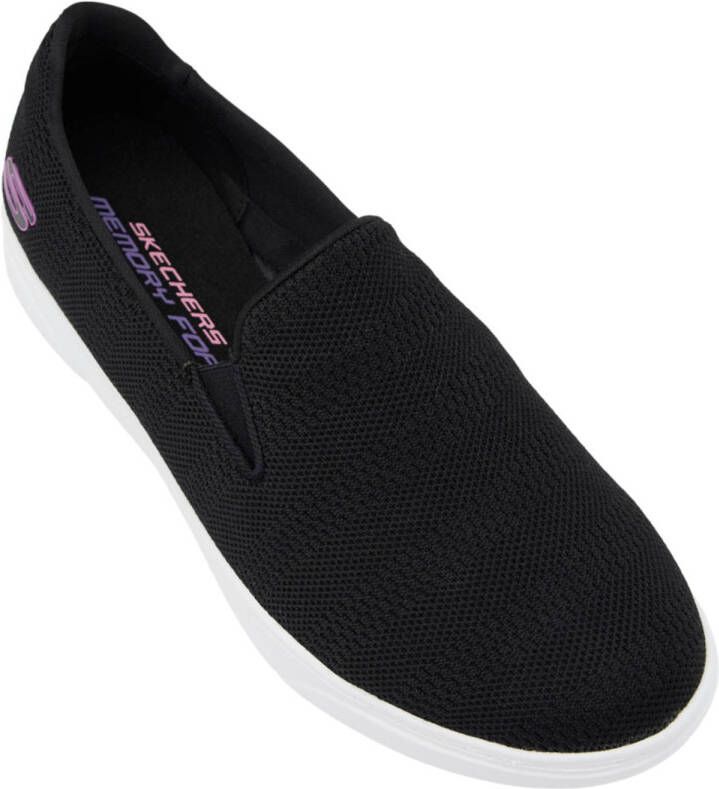 Skechers slip-on zwart