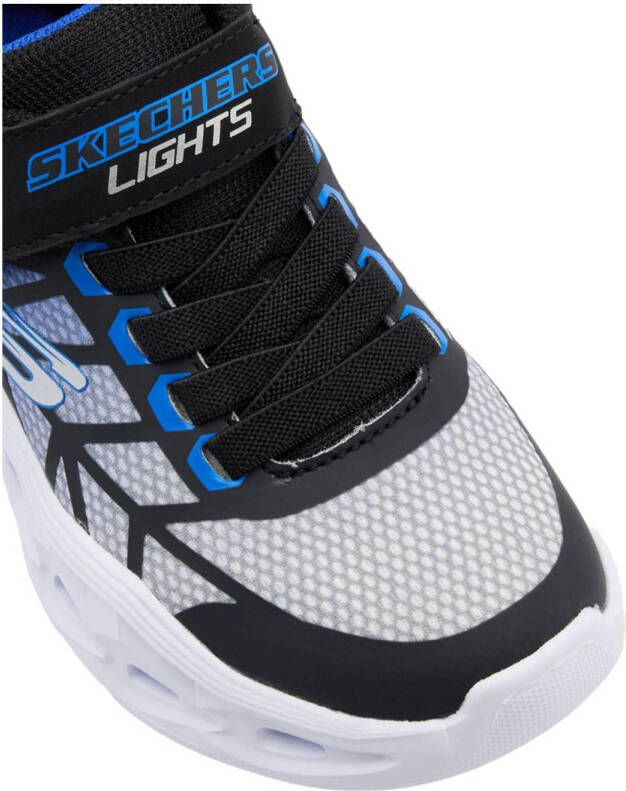 Skechers sneakers met lichtjes blauw