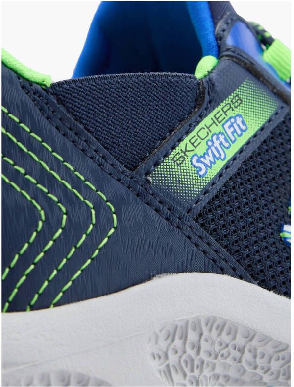 Skechers sneakers met lichtjes blauw