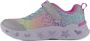 Skechers sneakers met lichtjes roze multi - Thumbnail 2