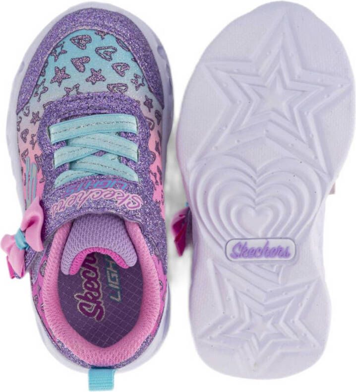 Skechers chunky sneakers paars
