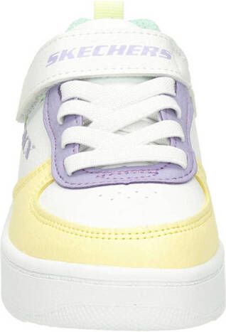 Skechers sneakers wit pastel