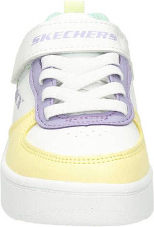 Skechers sneakers wit pastel