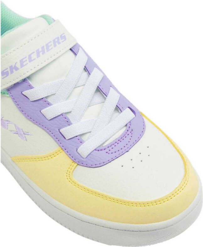 Skechers sneakers wit pastel