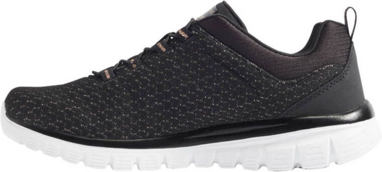 Skechers sneakers zwart goud - Schoenen.nl