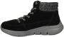 Skechers suede veterboots zwart - Thumbnail 3