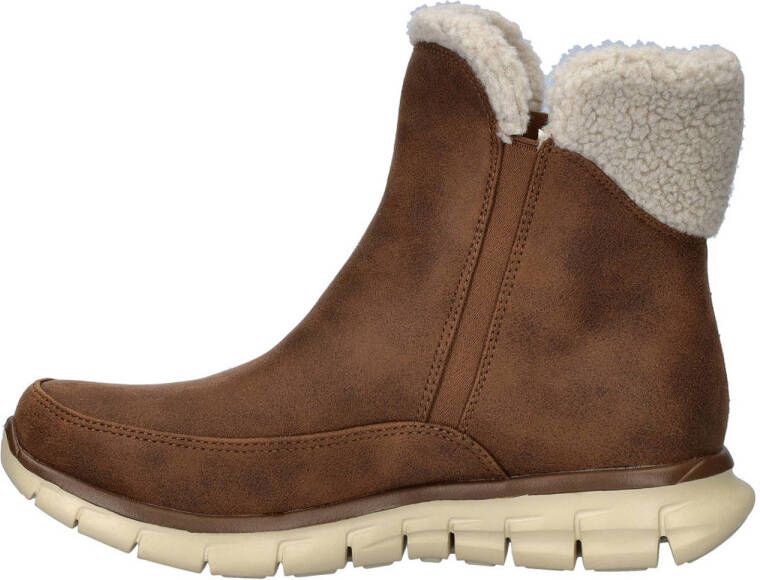 Skechers Synergy enkelboots bruin