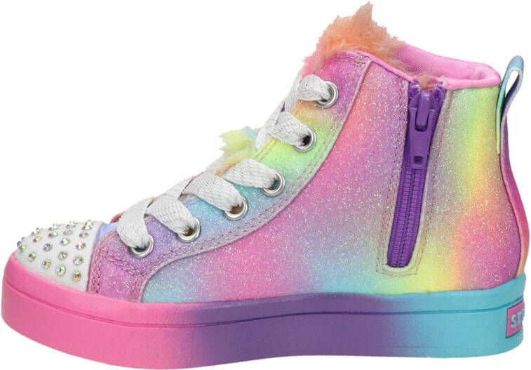 Skechers Twi-Lites 2.0 Rainbow sneakers roze