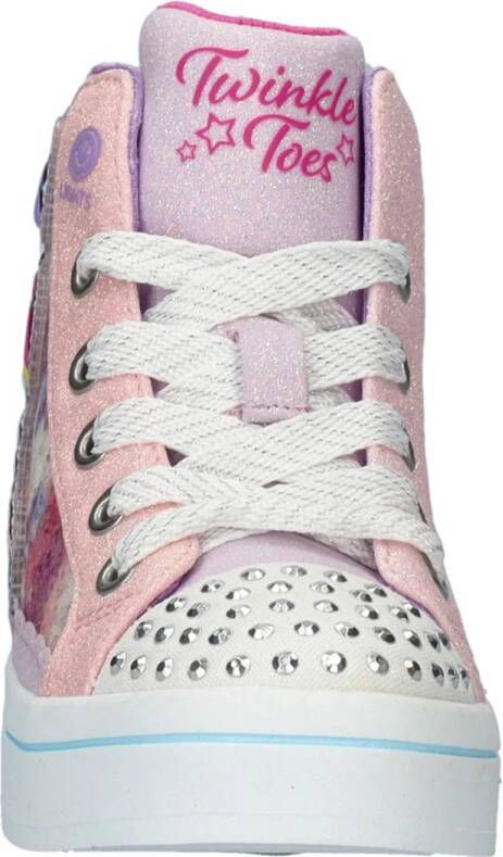 Skechers Twi-Lites 2.0 sneakers met lichtjes roze