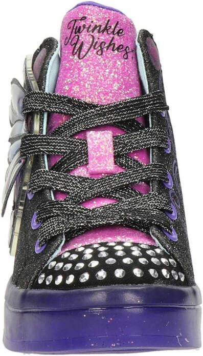 Skechers Twinkle Toes Twi-Lites 2.0 sneakers met lichtjes zwart paars