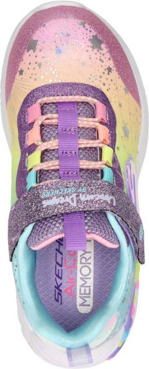 Skechers Unicorn sneakers met lichtjes roze multi