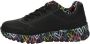 Skechers Uno Light sneakers zwart Meisjes Imitatieleer Hartjes 37 - Thumbnail 6