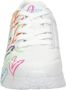 Skechers Uno Lite Spread The Love Meisjes Sneakers Wit Mutlicolour - Thumbnail 7