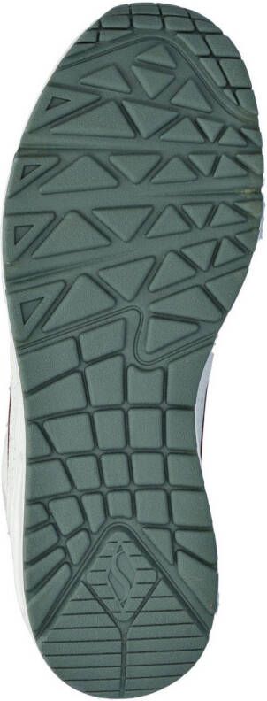 Skechers Uno Retro One sneakers wit groen