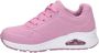 Skechers Uno sneakers roze Imitatieleer 34 - Thumbnail 3