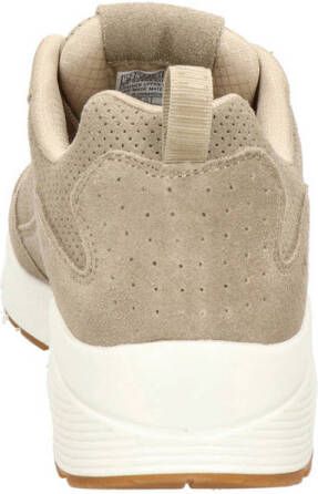 Skechers Uno suède sneakers taupe