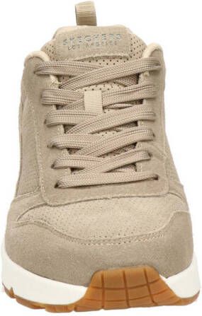 Skechers Uno suède sneakers taupe