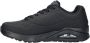 Skechers Uno Stand On Air Heren Sneakers Zwart - Thumbnail 1