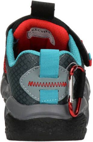 Skechers Velocitrek Pro Scout sneakers zwart grijs rood