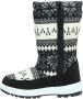 Snow Fun snowboots me tprint zwart wit - Thumbnail 3