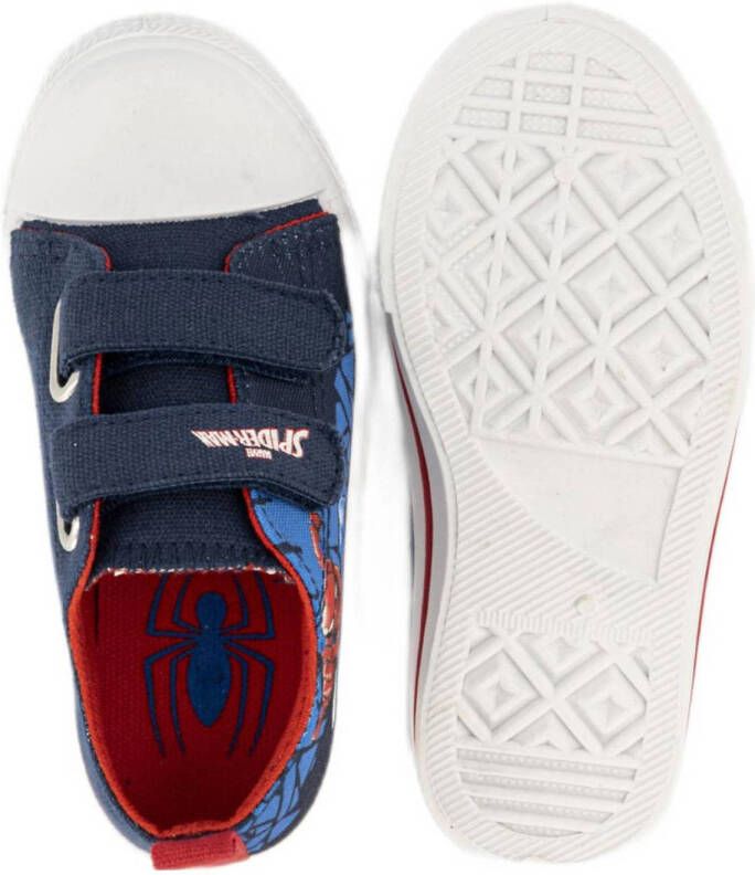Spider Man spiderman Blauwe canvas sneaker Spiderman Schoenen