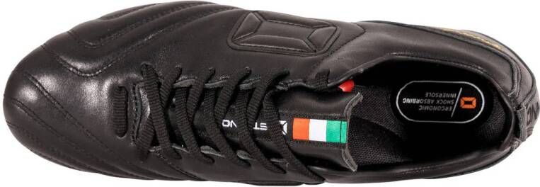Stanno Nibbio senior voetbalschoenen zwart wit