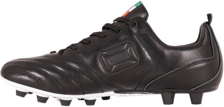 Stanno Nibbio Nero Ultra FG voetbalschoenen zwart wit