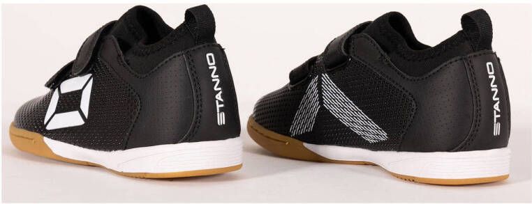 Stanno Vulture JR junior zaalvoetbalschoenen zwart wit