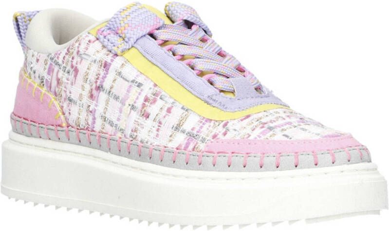 Steve Madden Charly sneakers lichtroze wit lila