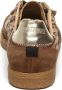 Steve Madden Ethora-L suède sneakers met panterprint beige lila - Thumbnail 13