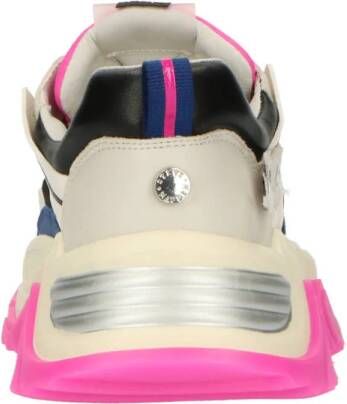 Steve Madden Kingdom chunky sneakers roze kobalt