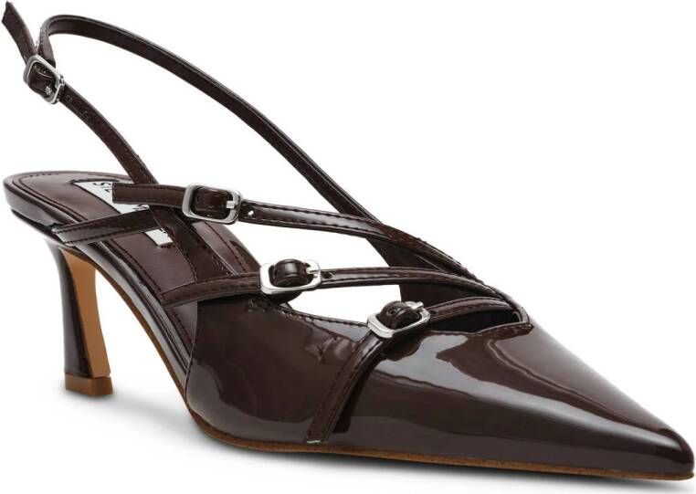 Steve Madden lak slingback pumps bordeaux