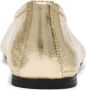 Steve Madden Leni leren ballerina's goud - Thumbnail 2