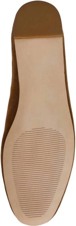 Steve Madden Leni suède ballerina's bruin