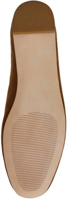Steve Madden Leni suède ballerina's bruin