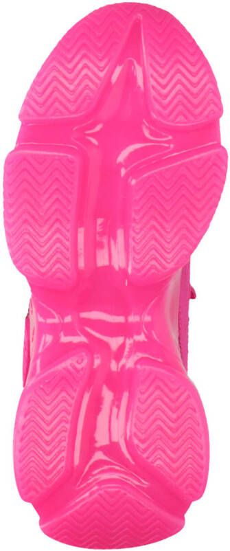 Steve Madden MIistica chunky sneakers met strass roze