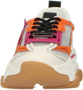Steve Madden Possession-E chunky sneakers oranje paars