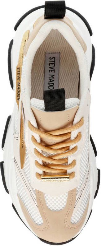 Steve Madden Possession-E chunky sneakers wit beige